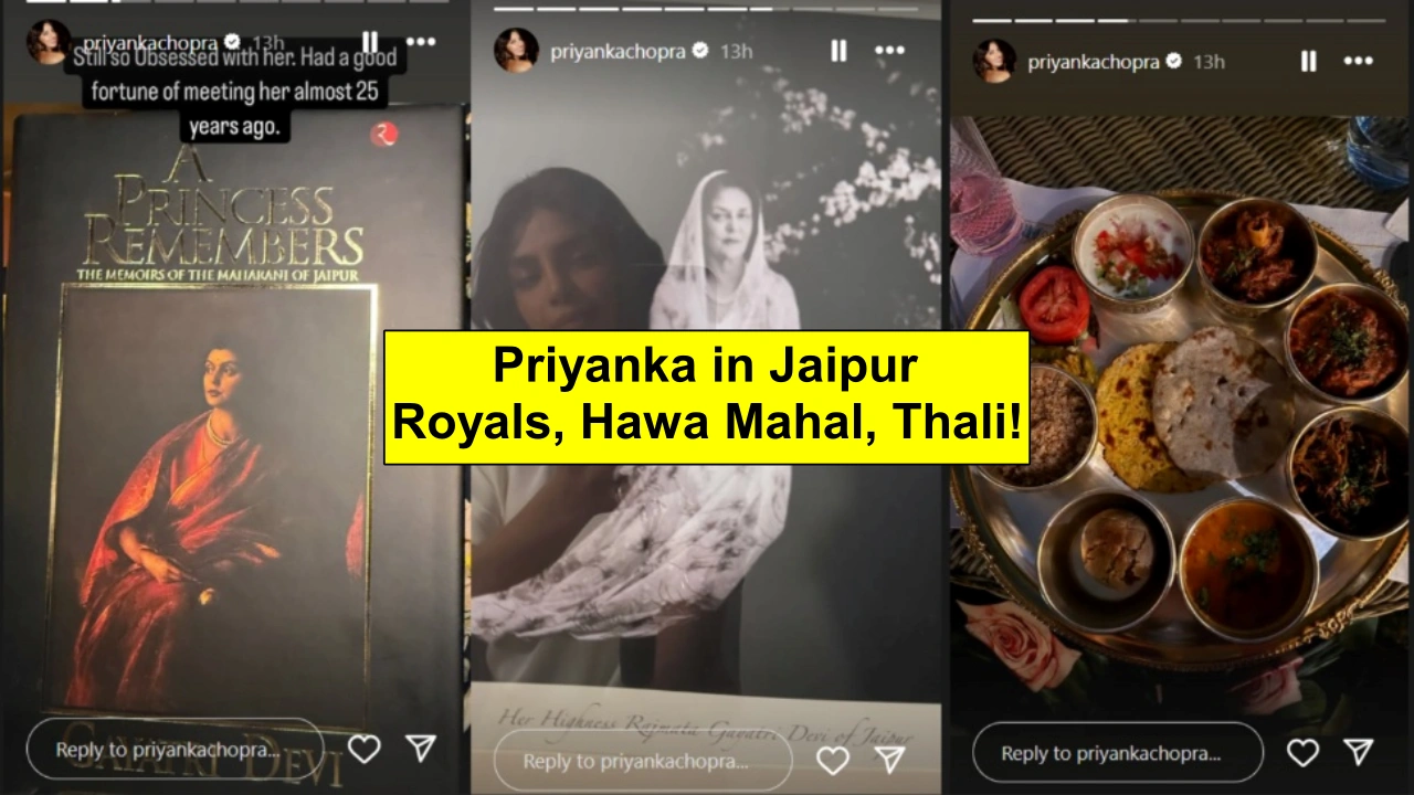 Priyanka Chopra Jaipur trip