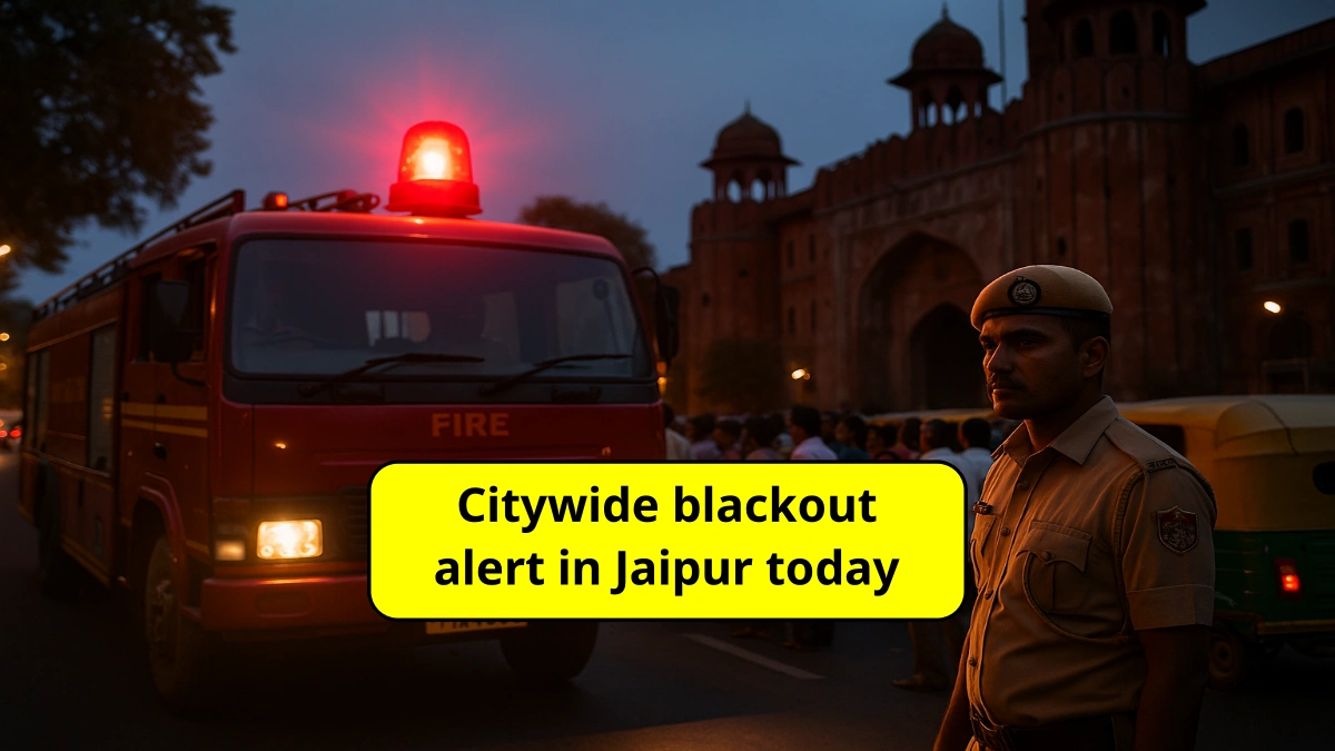 Jaipur Mock Drill 2025